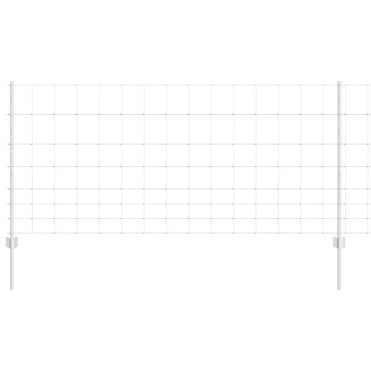 Pali per Recinzione  22 pcs U-Channel 100 cm Acciaio Galvanizzato