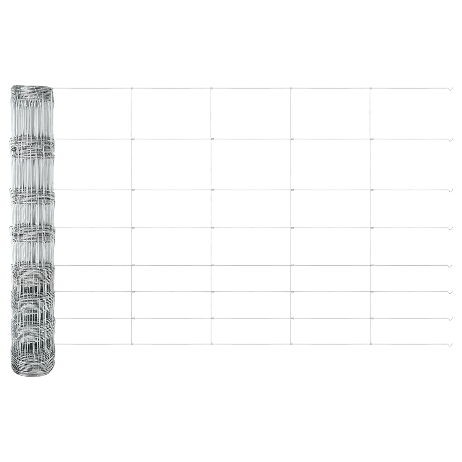 Pali di recinzione  22 pcs U-Channel 100 cm Acciaio Galvanizzato