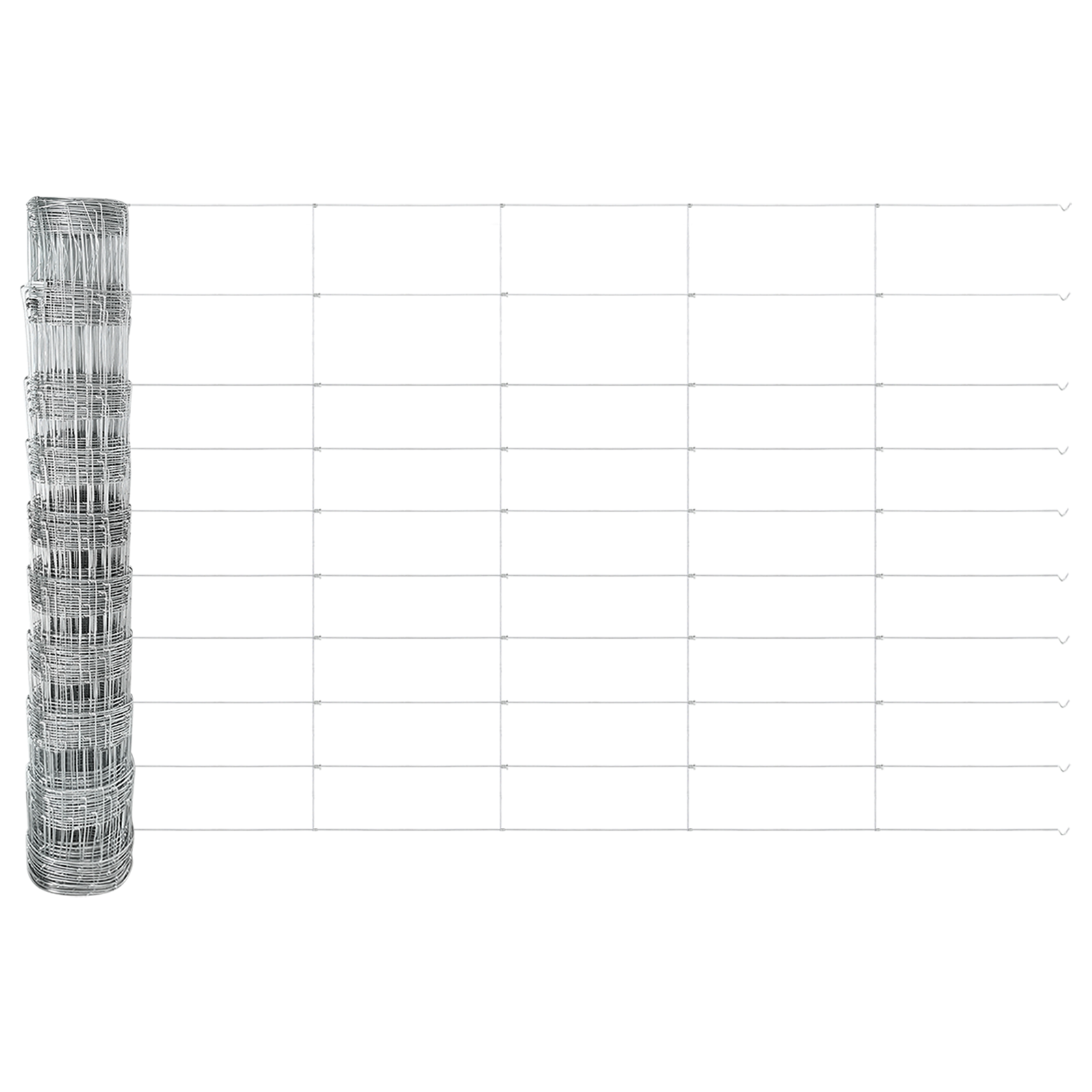 Poste per Recinzione 22 pcs U-Channel 100 cm Acciaio Galvanizzato