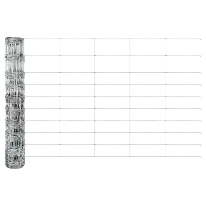 Poste per Recinzione 22 pcs U-Channel 100 cm Acciaio Galvanizzato