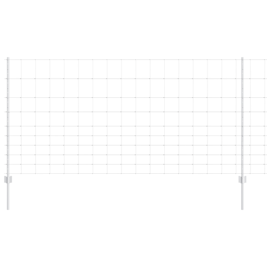 Pali di Recinzione  22 pz U-Channel 120 cm Acciaio Zincato