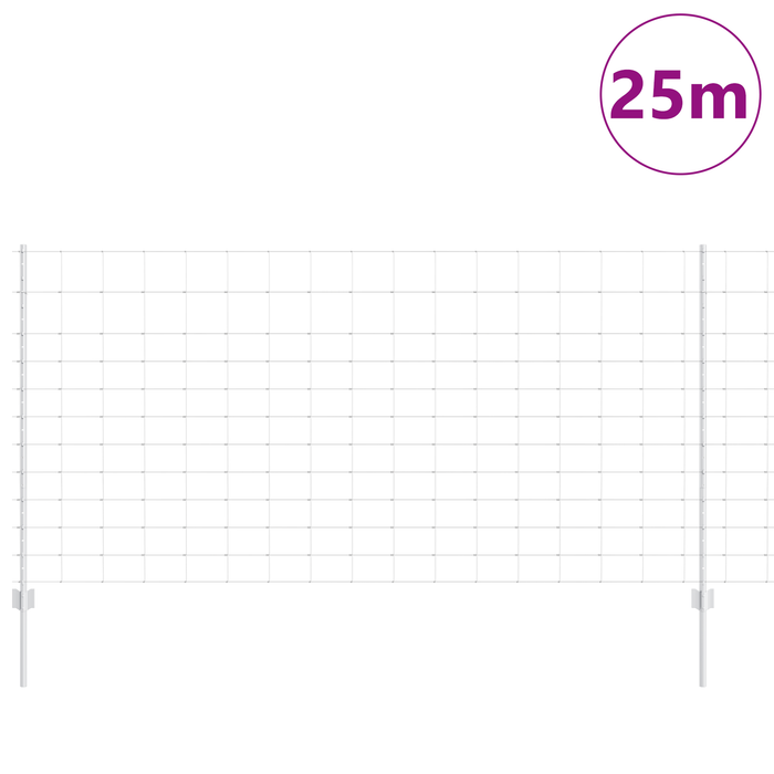 Pali di recinzione  22 pz U-Channel 120 cm Acciaio galvanizzato