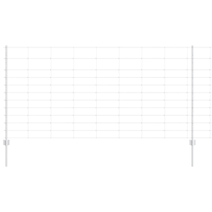 Pali della Recinzione  22 pz U-Channel 120 cm Acciaio Zincato