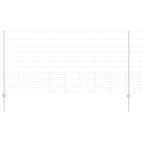 Pali Recinzione  22 pz U-Channel 120 cm Acciaio Zincato