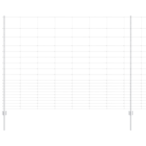 Pali di Recinzione 22 pz U-Channel 160 cm Acciaio Galvanizzato