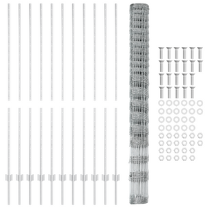 Pali di Recinzione 22 pz U-Channel 160 cm Acciaio Galvanizzato