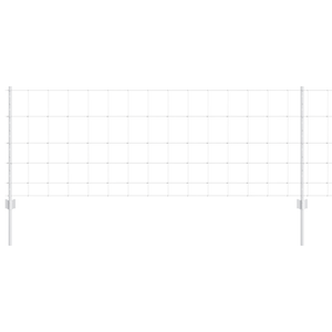 Posti per Recinzione  11 pz U-Channel 80 cm in Acciaio Zincato