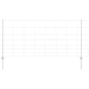 Pali di Recinzione  22 pcs U-Channel 100 cm Acciaio Galvanizzato