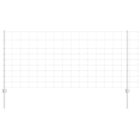 Posto per Recinzione  22 pz U-Channel 100 cm Acciaio Zincato