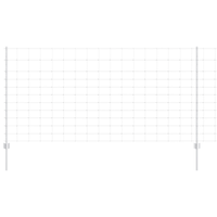 Pali per Recinzioni  22 pezzi U-Channel 120 cm in Acciaio Zincato