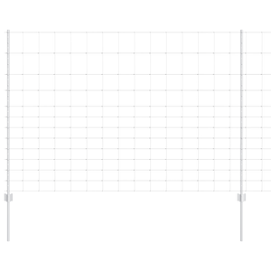 Posti per Recinzione  22 pcs U-Channel 150 cm Acciaio Zincato