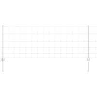 Pali di Recinzione  11 pz U-Channel 80 cm in Acciaio Zincato