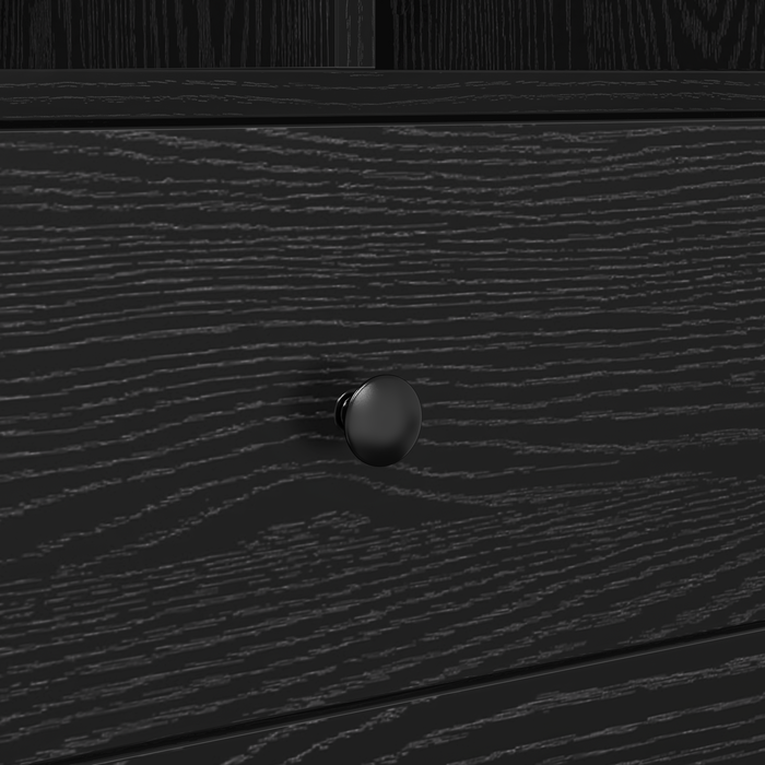 Scrivania con stoccaggio Quercia nera Legno ingegnerizzato