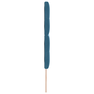 Testiera trapuntata blu scuro 180 cm velluto