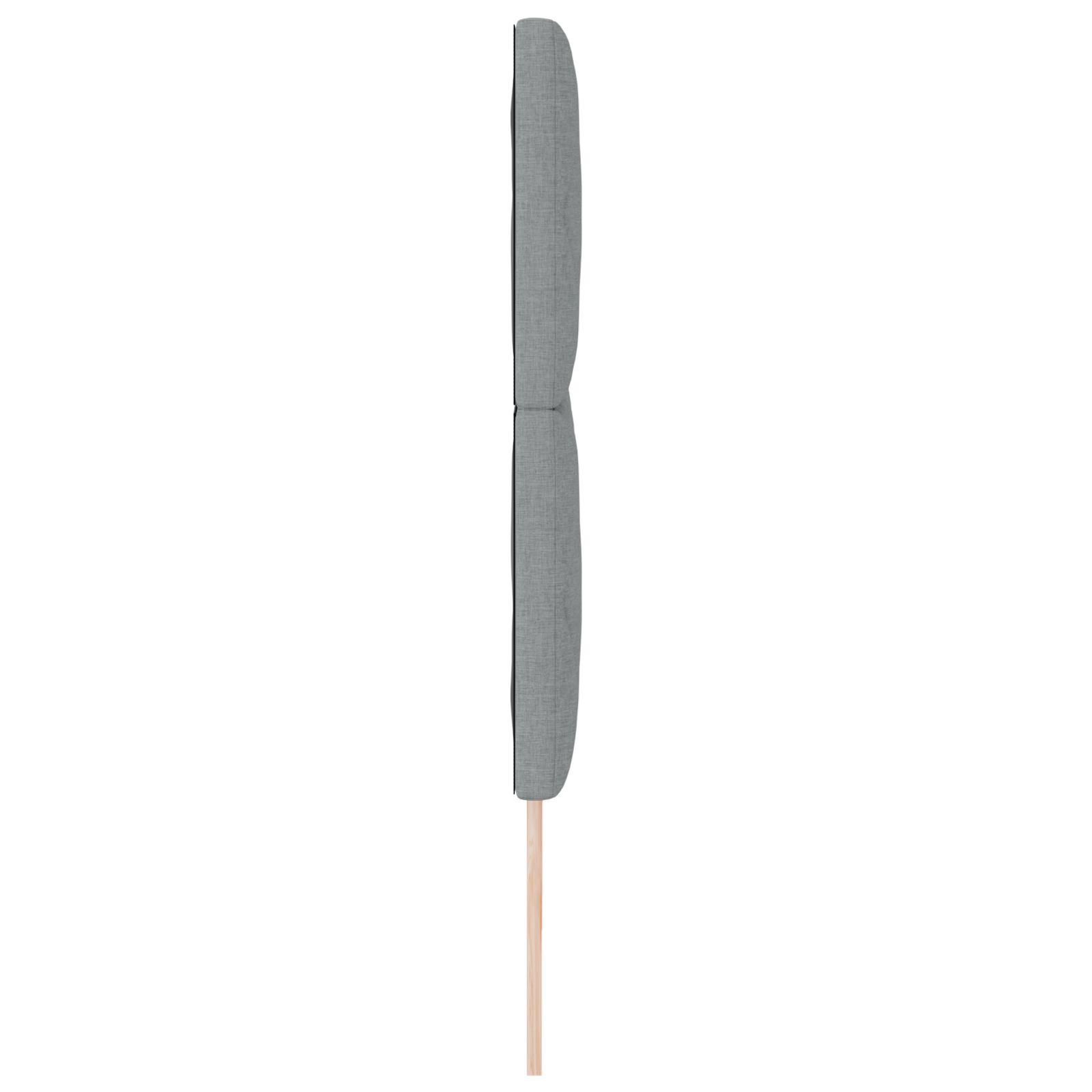 Testiera Design a Blocchi di Diamante Grigio Chiaro 200 cm Tessuto