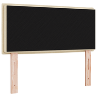 Testiera LED Design Panna 100 cm Tessuto