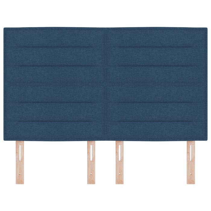 Testata LED Design Linee Blu 80 cm Tessuto