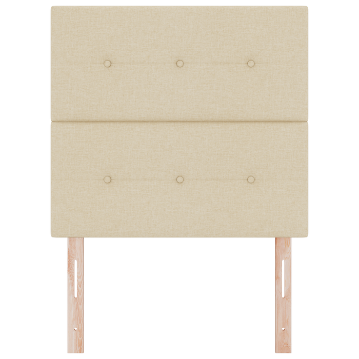 Testata LED  Crema 100 cm Tessuto