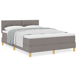 Letto a Castello con Materasso Tortora 160x200 cm Tessuto