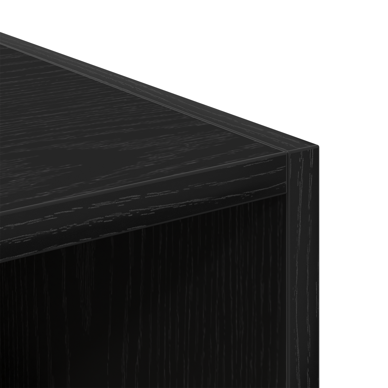 Armadio rovere nero - 30x50x200 cm, Realizzato in legno ingegnerizzato