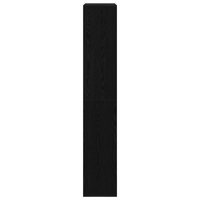 Supporto per Piante Legno Ingegnerizzato Nero 100x33x187,5 cm