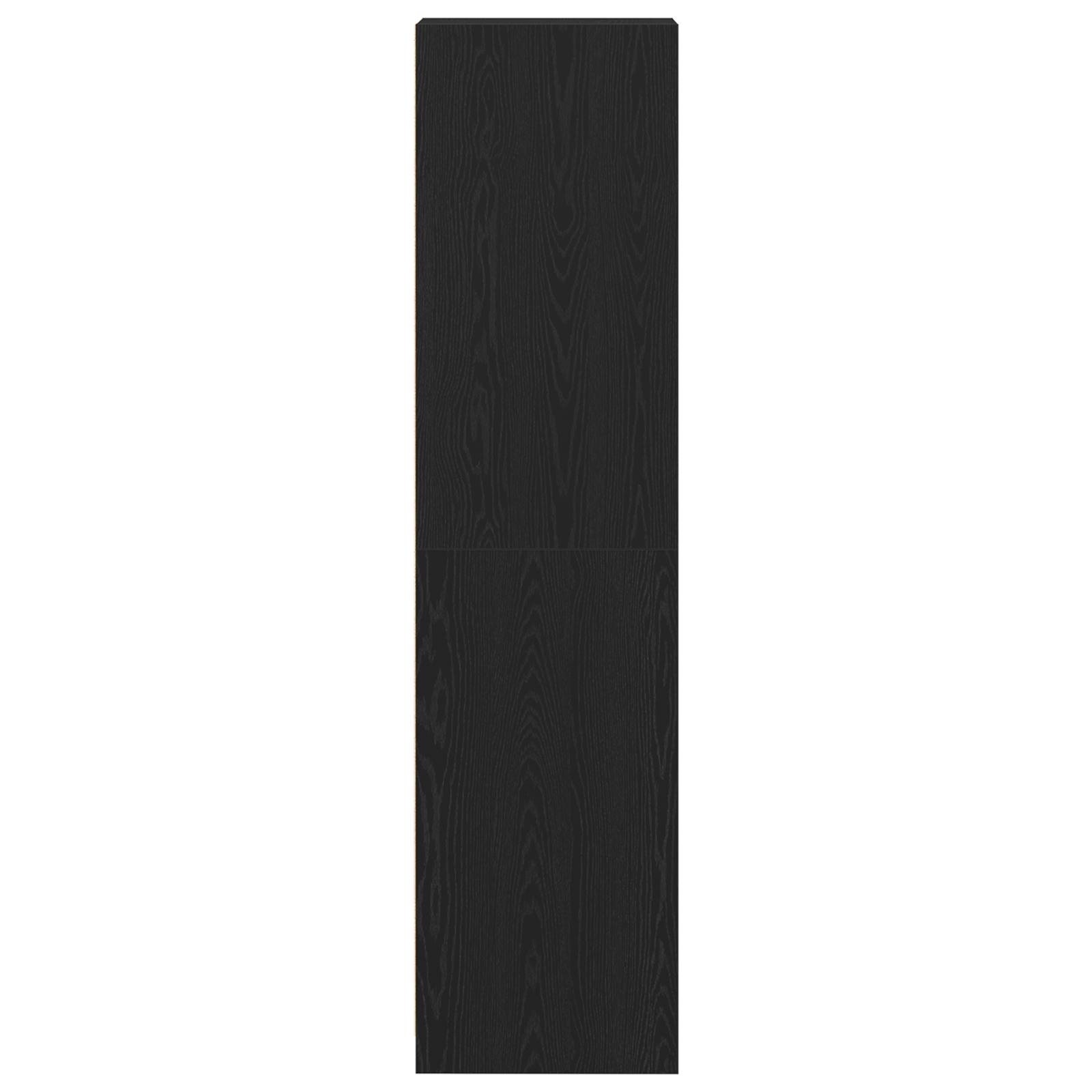 Armadio  Nero Rovere 30x50x200 cm in Legno Ingegnerizzato