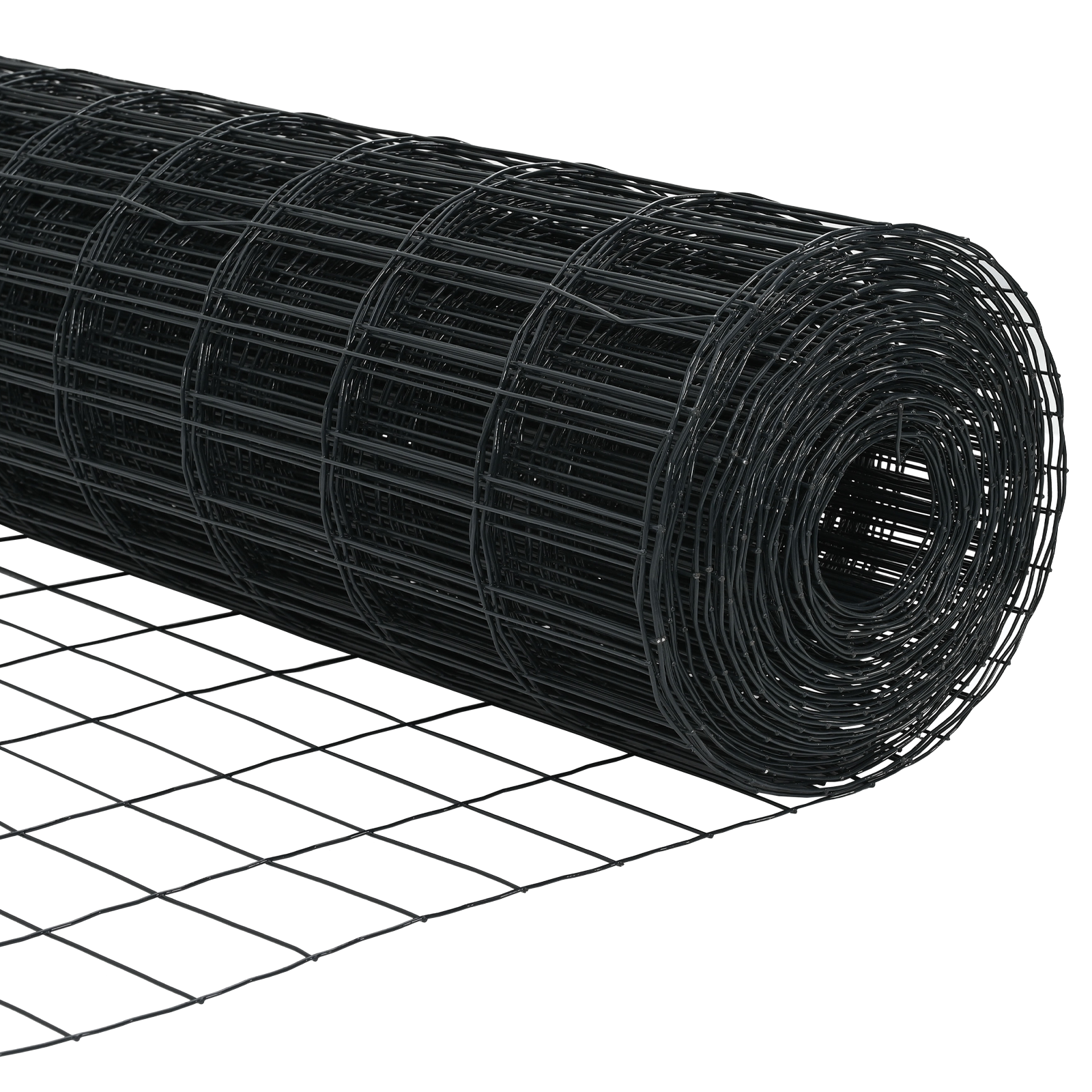 Recinzione Euro con 7 Post 1.2x10 m Acciaio Galvanizzato Grigio