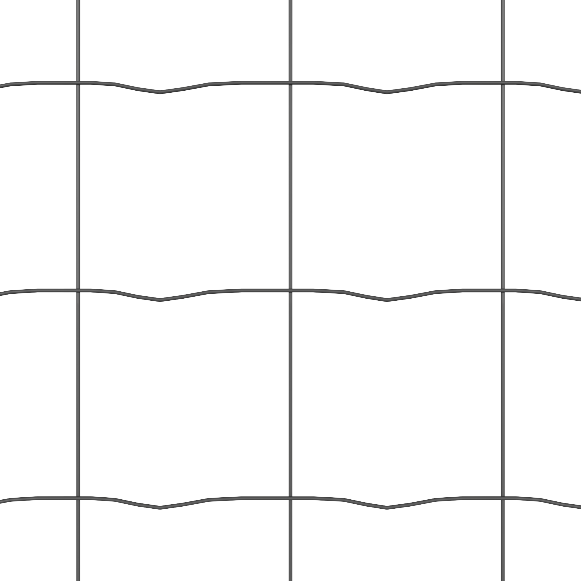 Euro Fence con 13 Pali 0.6x25 m Acciaio Zincato Grigio