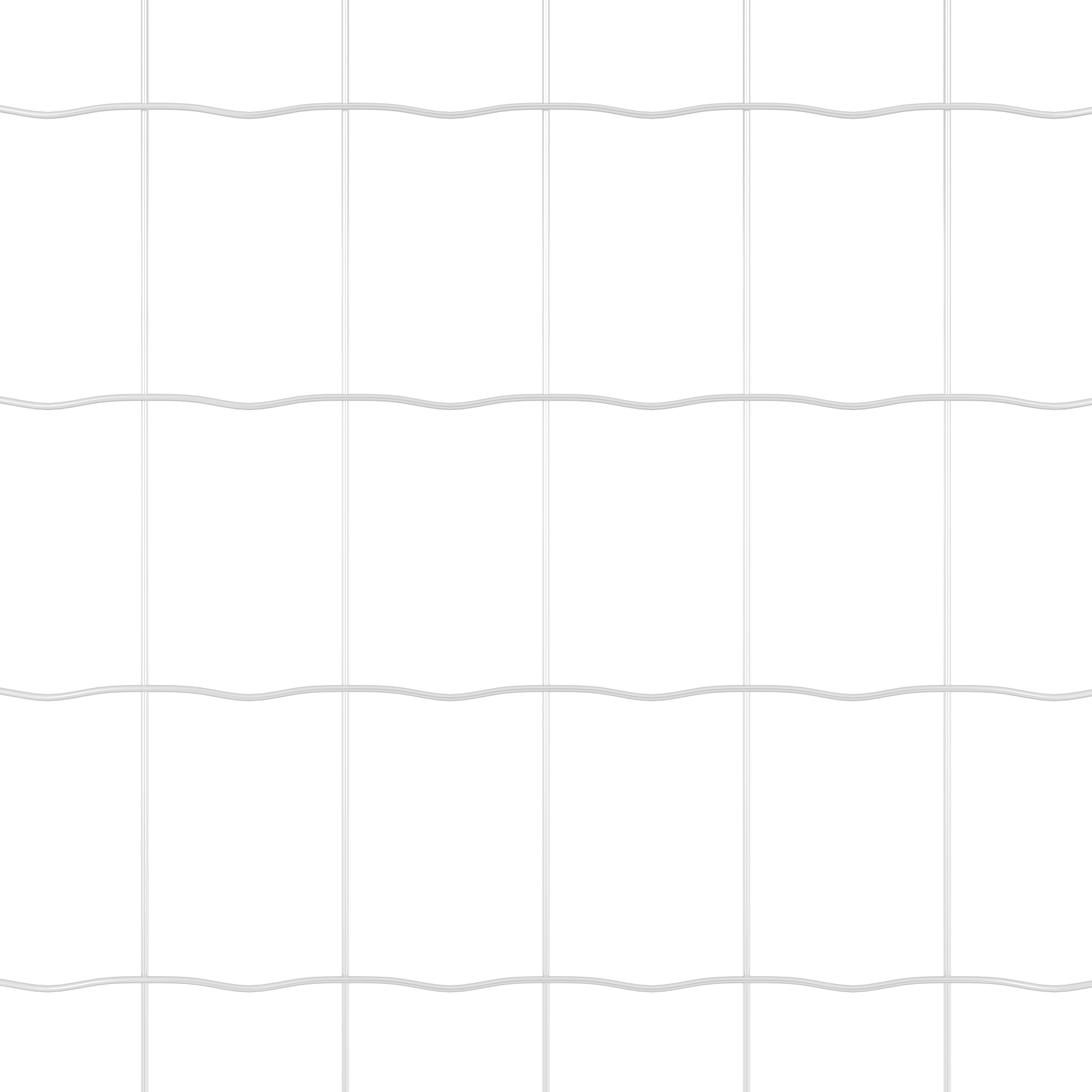 Recinzione Euro con 13 Post 0.8x25 m Acciaio Galvanizzato