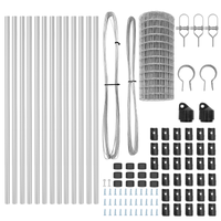 Recinzione Euro con 13 post 0.6x25 m in acciaio zincato