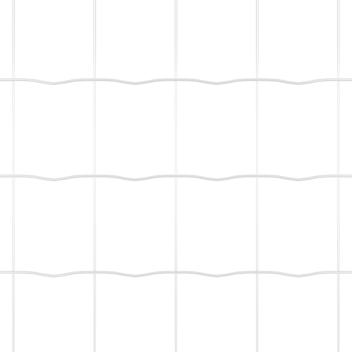 Euro Fence con 7 Post 1x10 m Acciaio Zincato