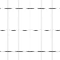 Recinzione Euro con 13 pali ad ancoraggio 0.6x25 m Acciaio Zincato Grigio