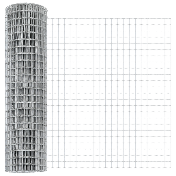 Recinzione Euro con 7 posti a picco 1.2x10 m in acciaio zincato