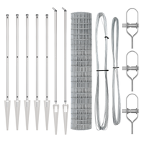 Recinto Euro di con 7 picchetti 1.6x10 m in acciaio zincato