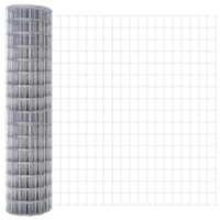 Recinzione Euro con 7 pali a spiga 1,2x10 m in acciaio zincato