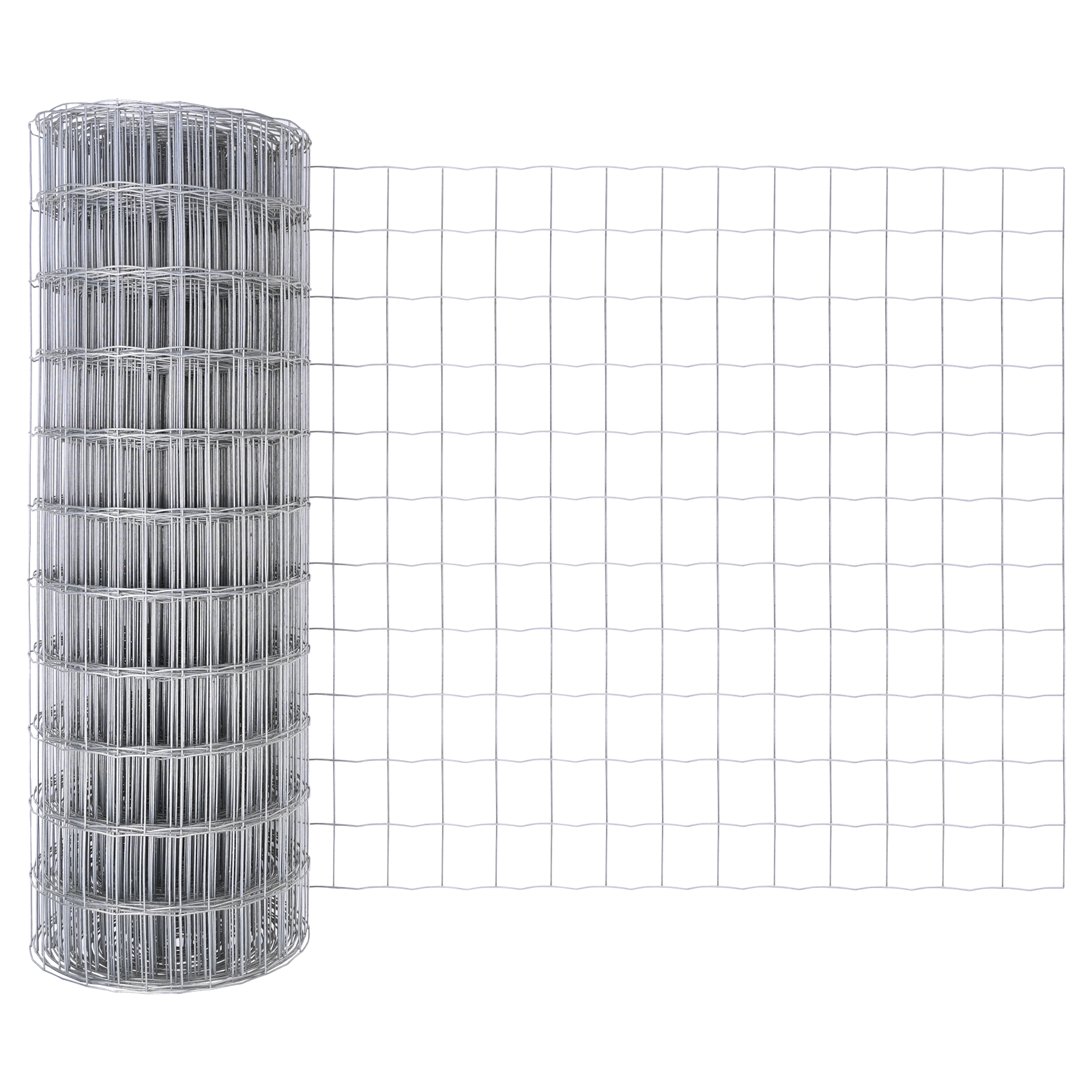 Recinzione Euro con 13 Pali a Punta 0.4x50 m Acciaio Galvanizzato