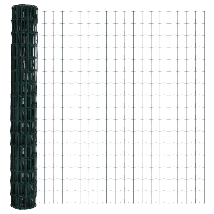 Recinto Euro di con 13 post flangiati 1,2x25 m in acciaio zincato