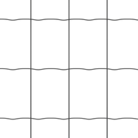 Recinzione Euro con 7 pali flangiati 1.4x10 m in acciaio zincato