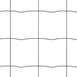 Recinzione Euro con 7 post flangiati 1,4x10 m in acciaio zincato