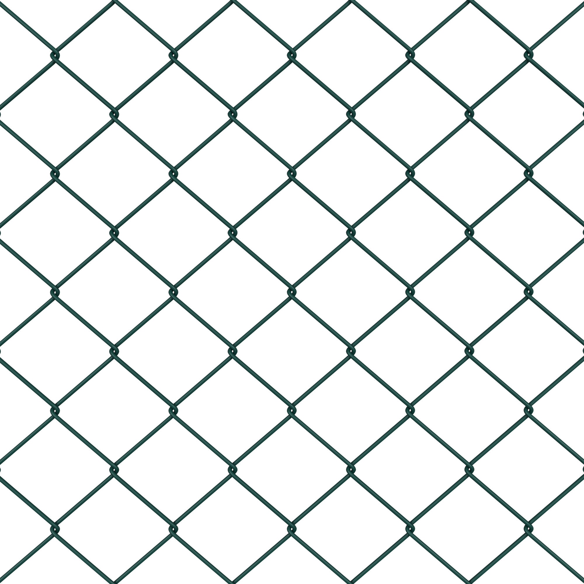 Recinzione a Rete con 7 Pali 1.6x10 m Acciaio Galvanizzato Verde