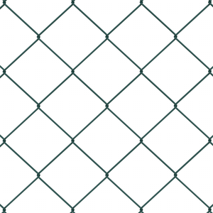 Recinzione a Maglie con 13 pali a punta 0.4x25 m in acciaio galvanizzato