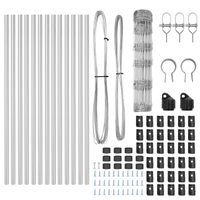 Recinzione da Campo  0.8x25 m Acciaio Zincato