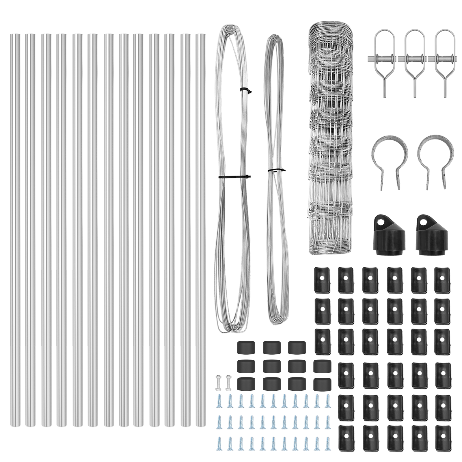 Recinzione da Campo  0.8x25 m Acciaio Zincato