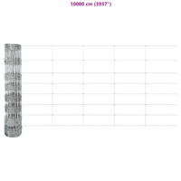 Recinzione  0.8x25 m Acciaio Zincato