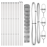 Recinzione da Campo  1x25 m Acciaio Zincato