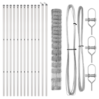 Recinzione da Campo  1.2x25 m Acciaio Galvanizzato