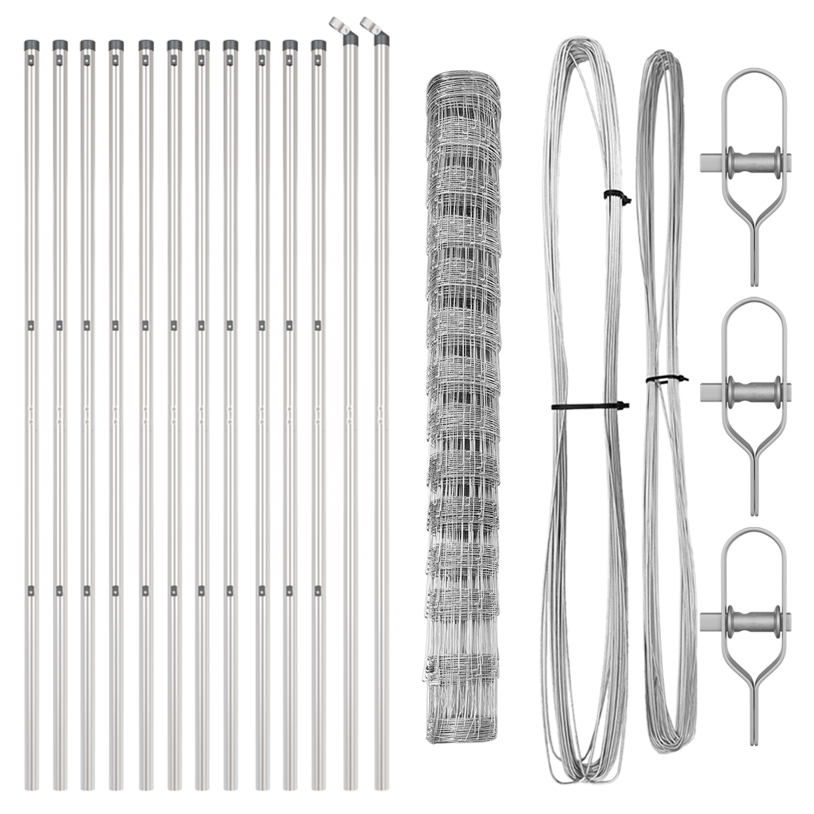 Recinzione  1.4x25 m Acciaio Galvanizzato