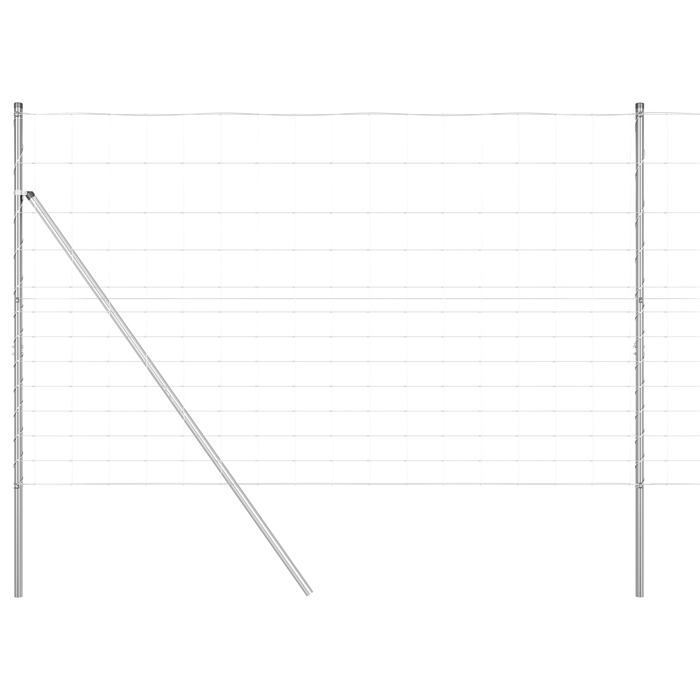Recinto da Campo  1.5x25 m in Acciaio Zincato