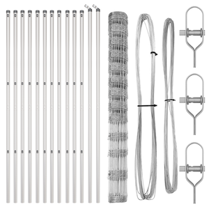 Recinto da Campo  1.5x25 m in Acciaio Zincato