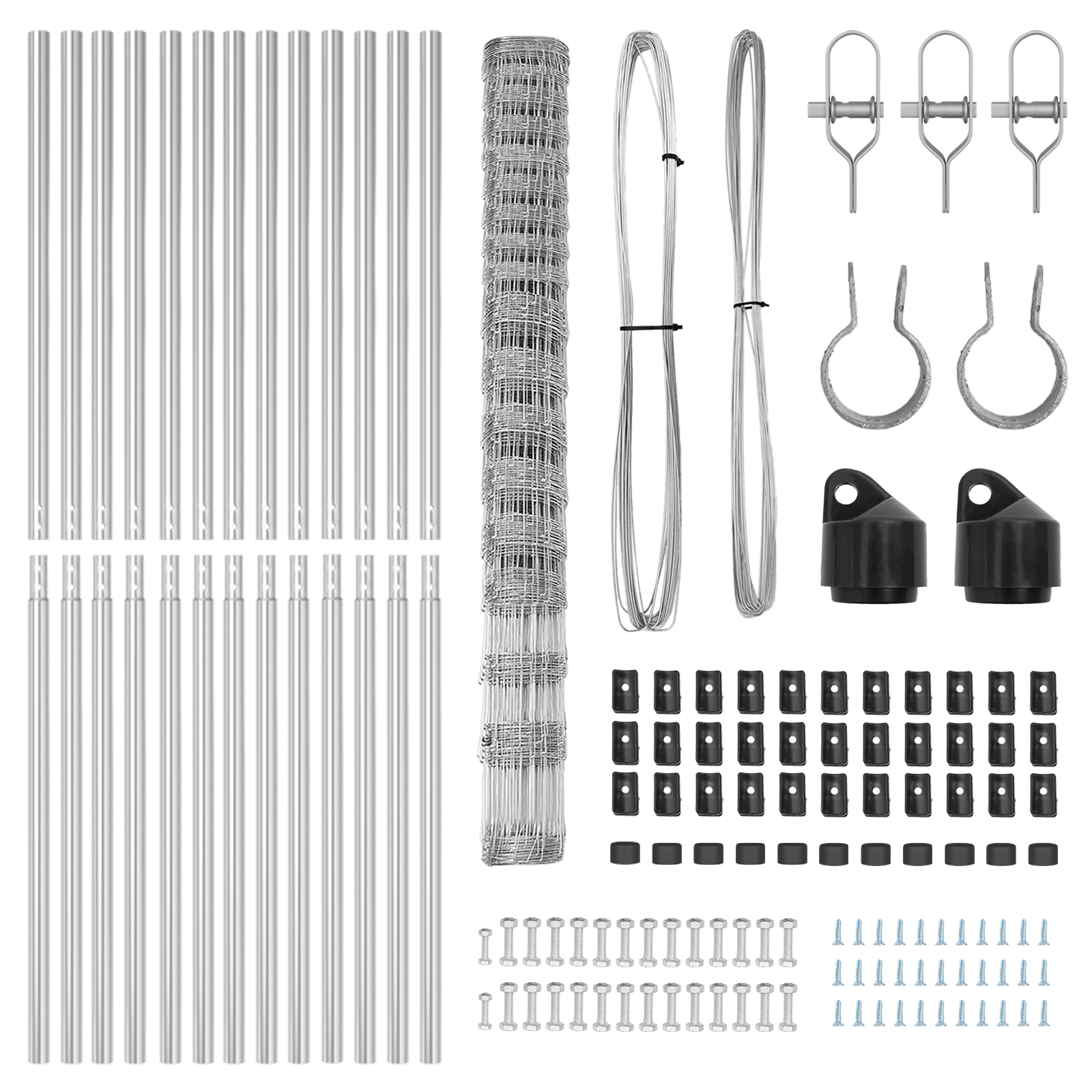 Recinto da Campo  1.5x25 m Acciaio Zincato